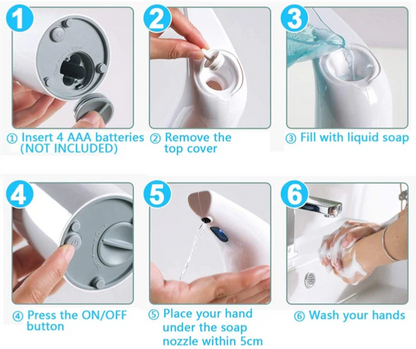 Dispensador con Sensor Automático